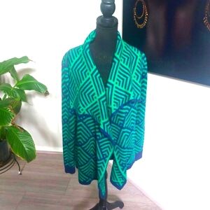 PIXLEY Women's Open Drape Cardigan Sweater Size Small.